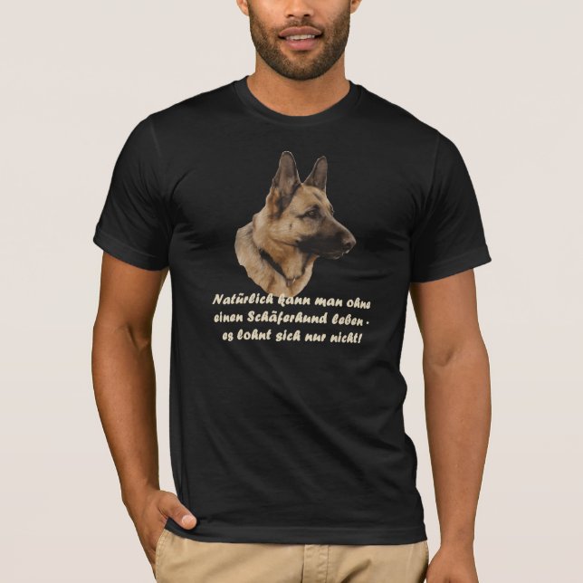 T-Shirt "Schäferhund" (Vorderseite)