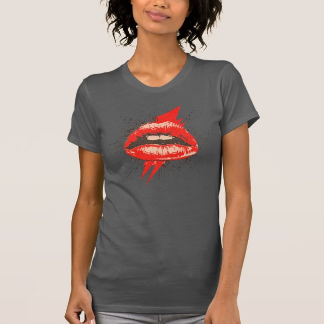 T-Shirt Scharlachroter Schrei  (Vorderseite)