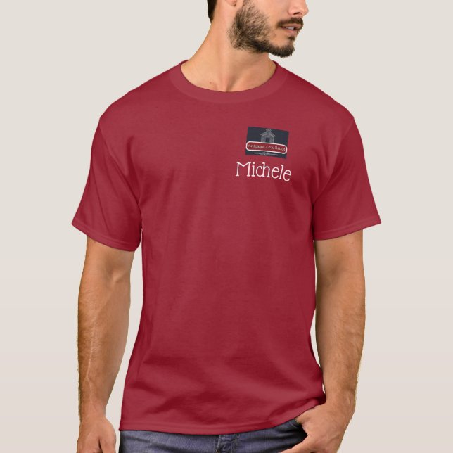 T-Shirt Scheunenlogo für Oldtimer - Rückseitenlogo (Vorderseite)