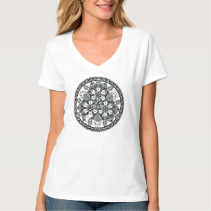 T-Shirt "Schlangenkönigin" (monochrom)