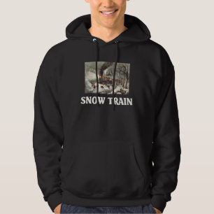 T-SHIRT Schnee-Zug Hoodie