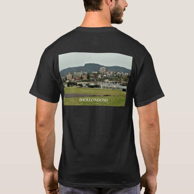 T-SHIRT SCHWARZ (Rückseite)