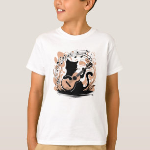 T - Shirt - Schwarze Katze