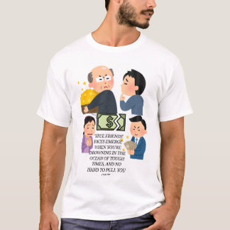 T-Shirt , schwierige Zeit,