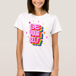 T-Shirt "Sei du selbst" - Spray Paint Series CTF