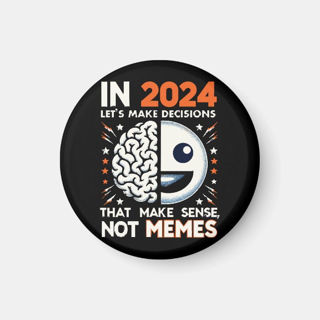 T-Shirt "Sensible Choices" - Entscheidungen über d Magnet (Vorne)