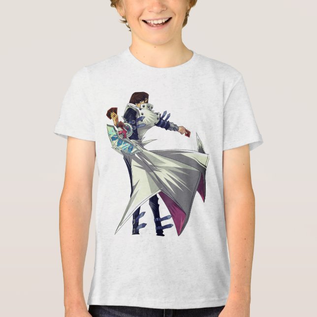 T - Shirt Seto Kaiba - Blue-Eyes White Dragon Ride (Vorderseite)