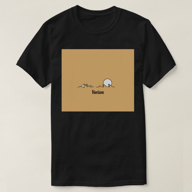 T-shirt shirt design minimalistic (Design vorne)