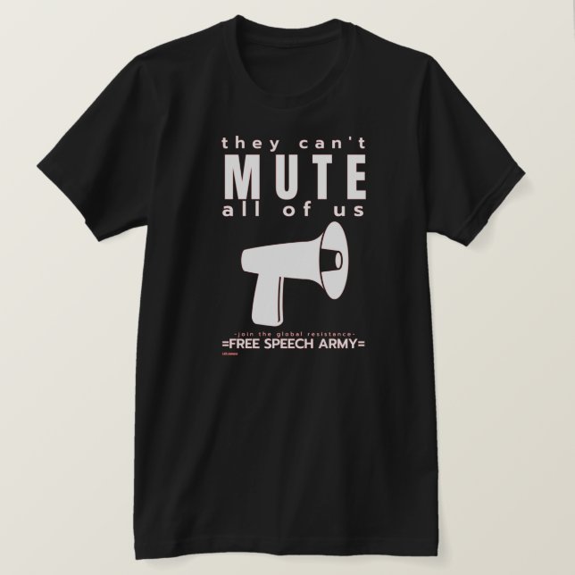 T - Shirt: "SIE KÖNNEN NICHT MUTIEREN..." T-Shirt (Design vorne)