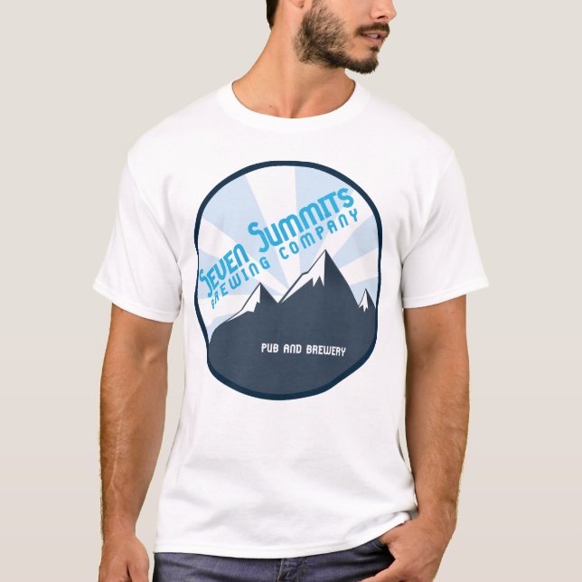 T - Shirt sieben Summits Brewing Company (Vorderseite)