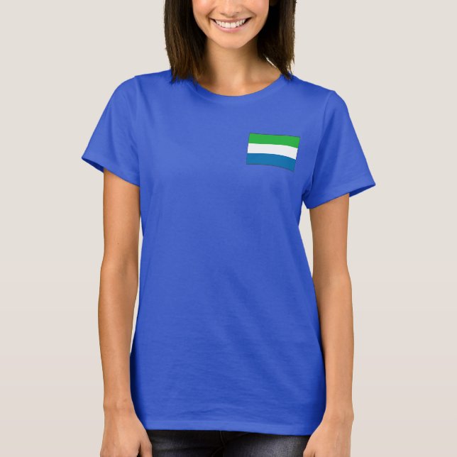 T - Shirt Sierra Leone (Vorderseite)