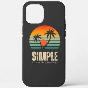 T-Shirt Simple Sunset - Tropical Vibes Design Watc Case-Mate iPhone Hülle
