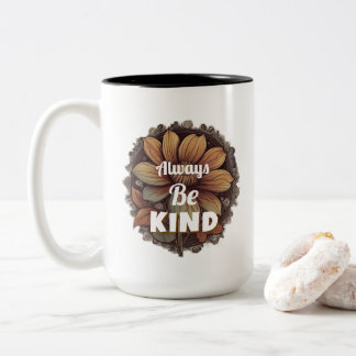 T - Shirt sind immer freundlich Zweifarbige Tasse