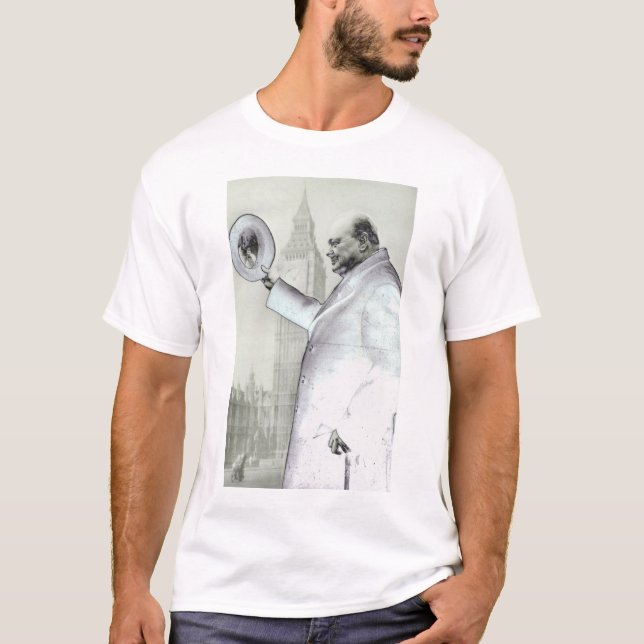 T-Shirt Sir-Winston Churchill (Vorderseite)