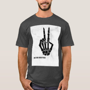 T - SHIRT SKELETON HAND FRIEDEN