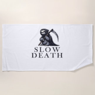 T-Shirt Slow Death Essential Strandtuch