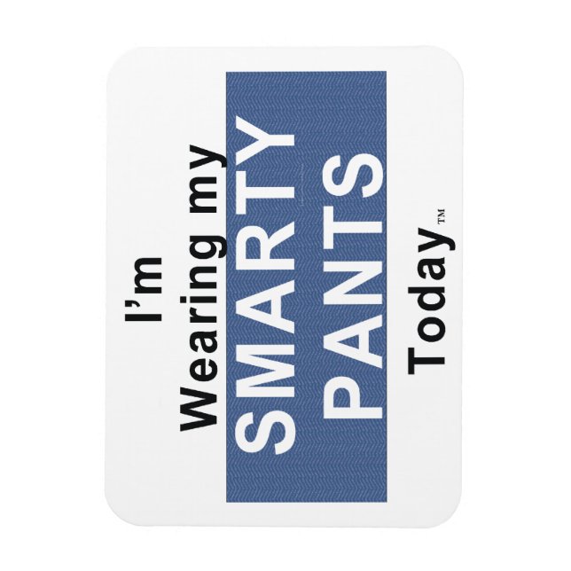 T-SHIRT Smarty Pants Magnet (Vertikal)