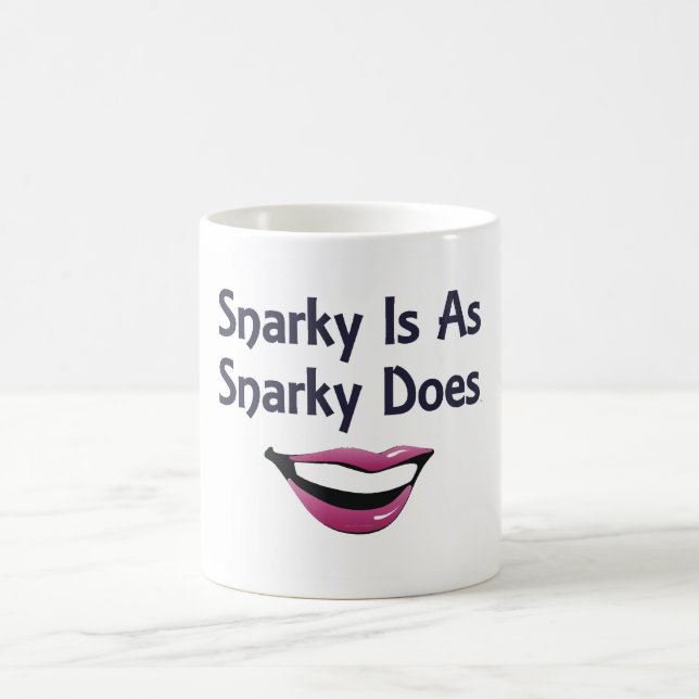 T-SHIRT Snarky Tasse (Mittel)