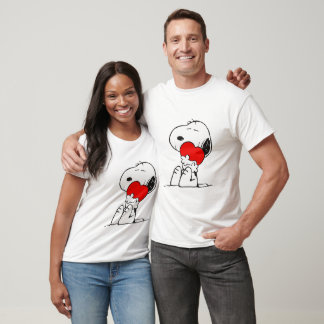 T - Shirt Snoopy Herz Liebe