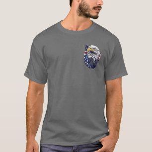T - Shirt Soaring Spirit: Bald-Adler-T-Shirt mit F