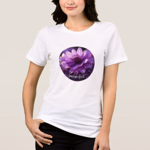 T - Shirt, Solid Black Trimix Tri-Blend Shirt