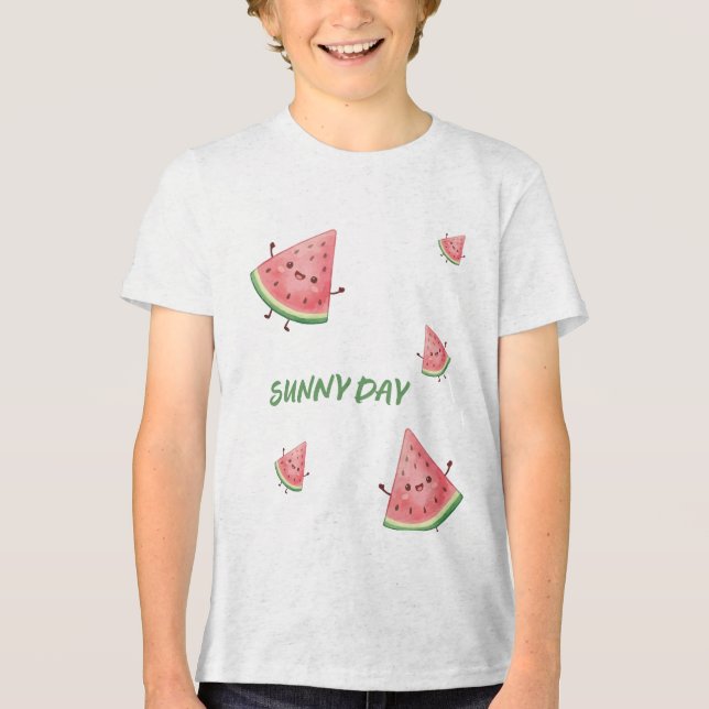 T-Shirt Sommer Tri-Blend Shirt (Vorderseite)