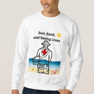 T - Shirt Sonne, Sand, rettend Leben.