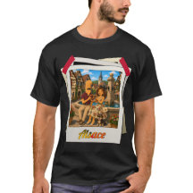 T-Shirt Souvenir des Elsass - Reise Geschenk Frank