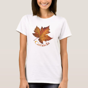 T - Shirt Souvenir-Shirt: Women's Canada Maple Lea