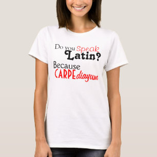 T-Shirt: Sprechen Sie Latein? T-Shirt