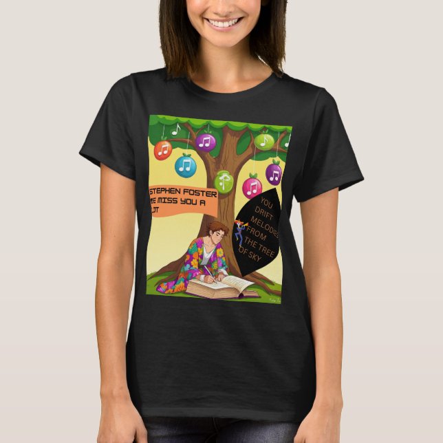 T-Shirt Stephen Foster  (Vorderseite)