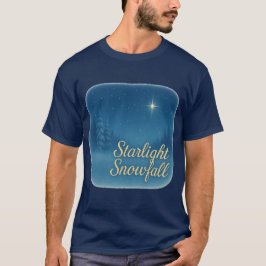 T-Shirt Sternenlicht Schneefall