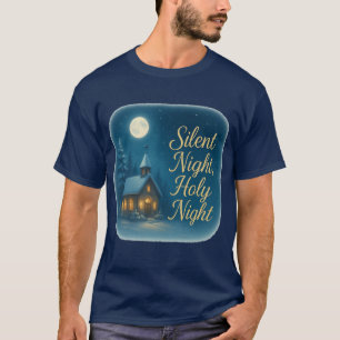 T-Shirt Stille Nacht, Heilige Nacht