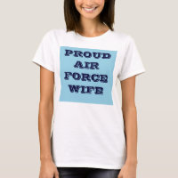 T - Shirt Stolze Ehefrau der Luftwaffe