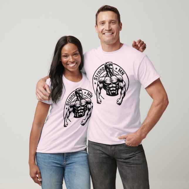 T-Shirt StrongMN N&B (Unisex)