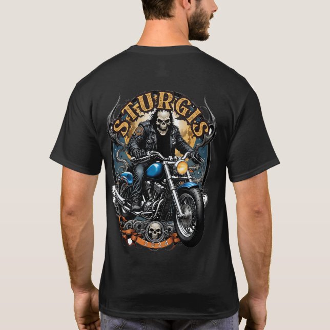 T - Shirt Sturgis 2024 Motorrad-Kundgebung (Rückseite)