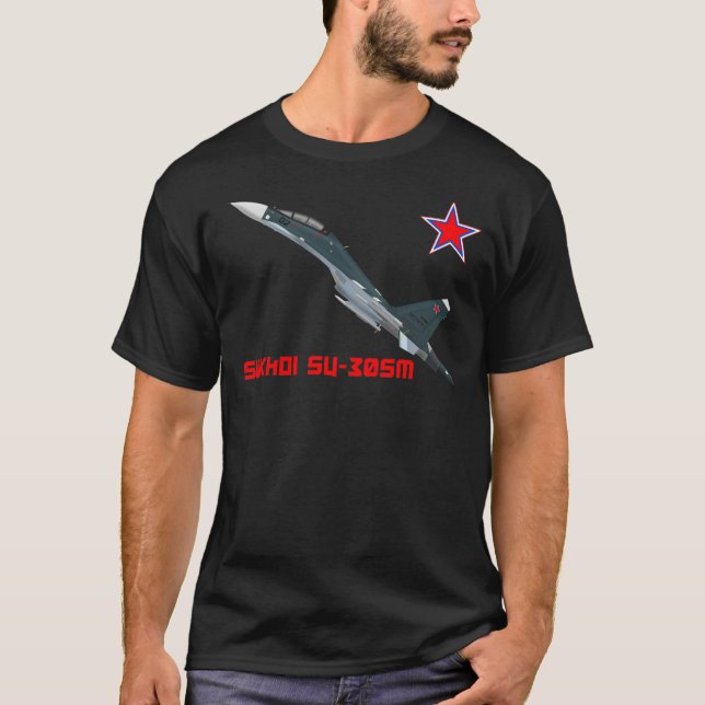T-shirt Sukhoi Su-30SM VKS (Vorderseite)