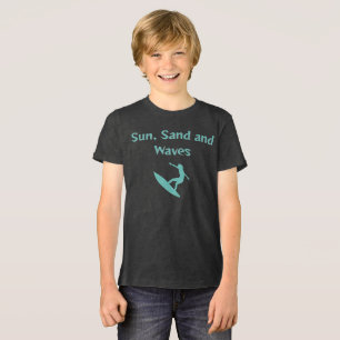 T - Shirt Sun, Sand und Waves