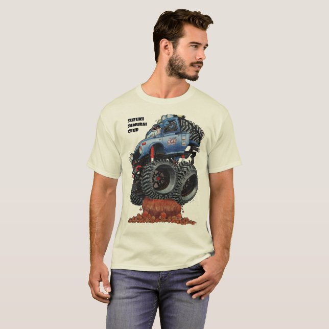 T shirt Suzuki Samurai Club (Vorne ganz)