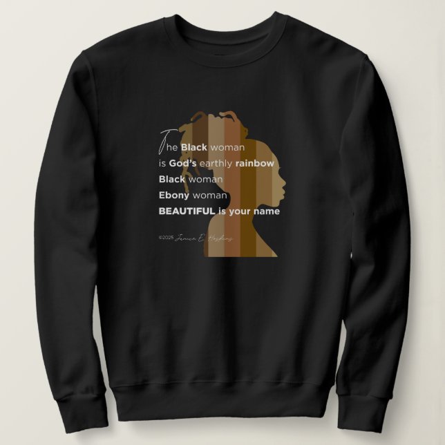 T-Shirt-Sweatshirt Sweatshirt (Design vorne)
