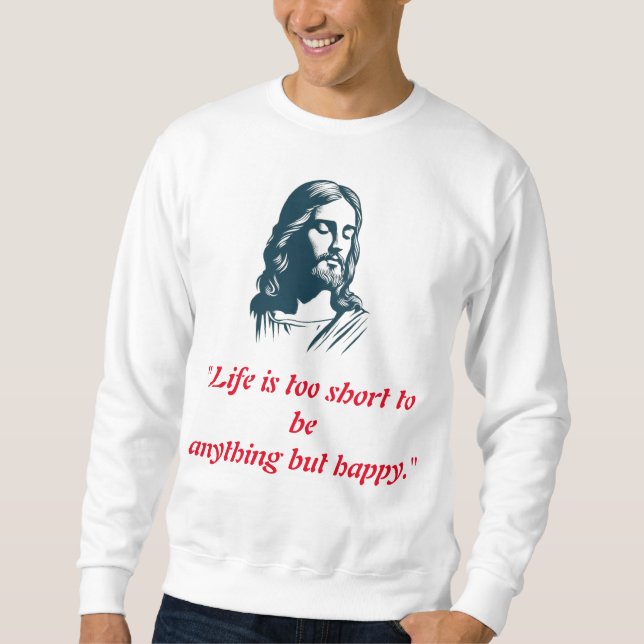 T - Shirt & Sweatshirts mit Jesus. (Vorderseite)
