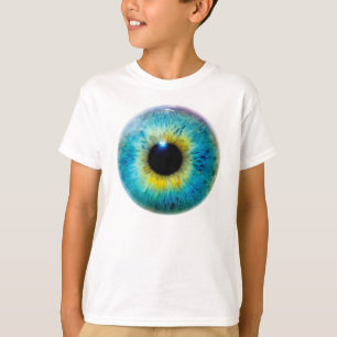 T-Shirt-T - Shirt des Augapfel-Augen-I