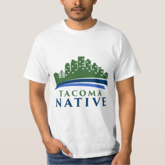 T - Shirt "TACOMA NATIVE GREEN CITY"