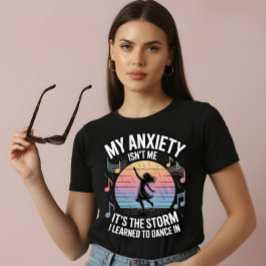 T-Shirt Tanzen Durch Angst