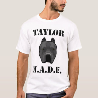 T - Shirt Taylors M.A.D.E. Pitbull