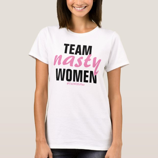 T-Shirt "Team Eklig Women" (Vorderseite)