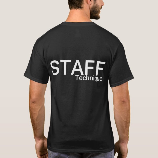 T-SHIRT TECHNISCHES PERSONAL (Rückseite)