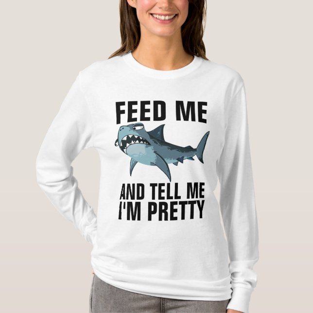 T - SHIRT TEILEN, MIR FÜTTRE UND SAGE MIR, ICH BIN (Vorderseite)