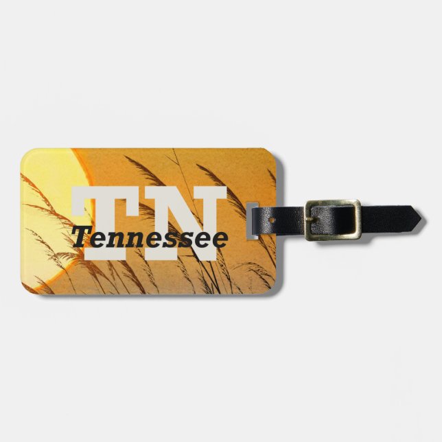 T-SHIRT Tennessee Gepäckanhänger (Vorderseite horizontal)
