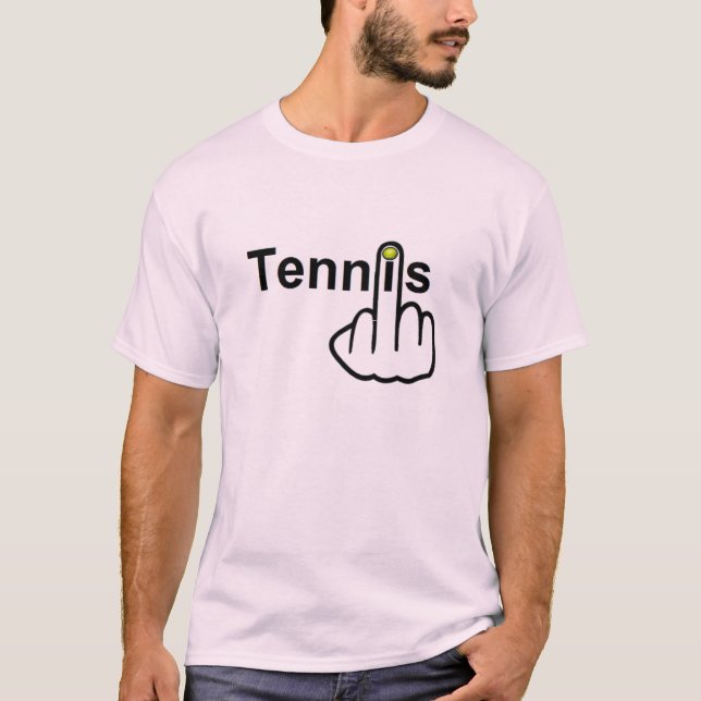 T - Shirt Tennis Dreh (Vorderseite)
